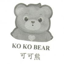 可可熊 KO KO BEAR 及圖