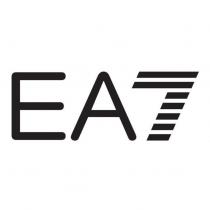 EA7, horizontal stripes in the shape of the number 7