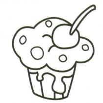 杯子蛋糕圖