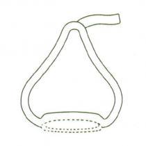 Misc. Design KISSES Conical Configuration Stand Up Pouch