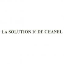 LA SOLUTION 10 DE CHANEL