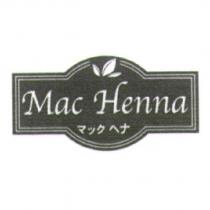 Mac Henna マックヘナ 及圖