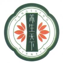 養生天下 YANG SHENG TIAN XIA 及圖