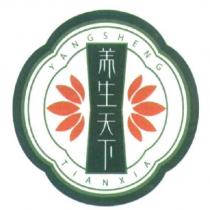 養生天下 YANG SHENG TIAN XIA 及圖