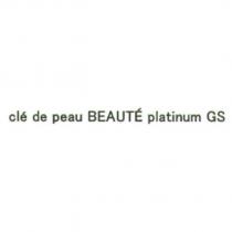 cle de peau BEAUTE platinum GS