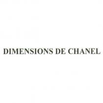 DIMENSIONS DE CHANEL