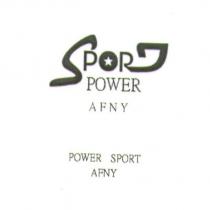 SPORT POWER AFNY POWER SPORT AFNY