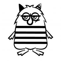 小魔怪娃娃圖