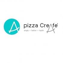 A 圖及 pizza Creafe