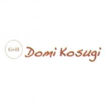 Domi Kosugi/Grill logo