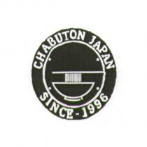 CHABUTON JAPAN SINCE 1996 及圖