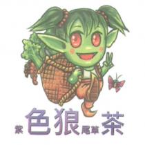 紫色狼尾草茶及圖