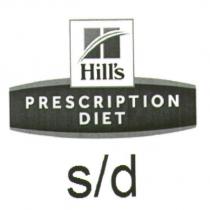 HILL'S PRESCRIPTION DIET LOGO s/d