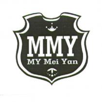 MMY 、 MY MEI YAN 及歐式復古標籤圖