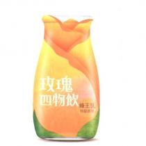 蜂王乳玫瑰四物飲及圖