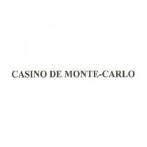 CASINO DE MONTE-CARLO