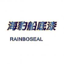 海豹船底漆 RAINBOSEAL 設計字