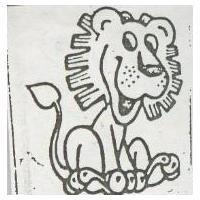 獅子圖樣