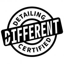 DIFFERENT DETAILING CERTIFIED 及圖