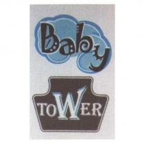 Baby TOWER 設計字及圖