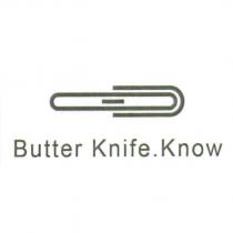 Butter Knife. Know 及圖