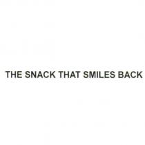 THE SNACK THAT SMILES BACK
