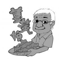 薑黃伯設計字及圖