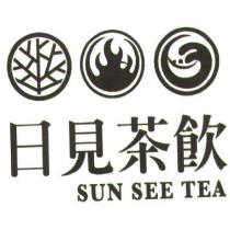 日見茶飲 sun see tea 及圖