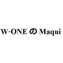 W.ONE の Maqui