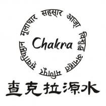 查克拉源水 Chakra 及圖