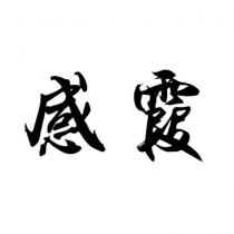 感霞