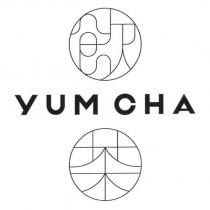 YUM CHA 飲茶設計字