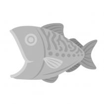 開口魚圖