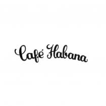 Caf é Habana 設計字
