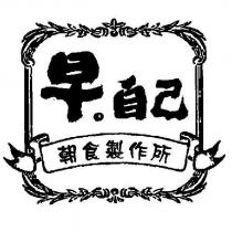 早。自己 朝食製作所及圖