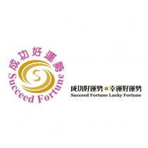成功好運勢 幸運好運勢 Succeed Fortune Lucky Fortune 及圖