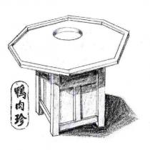 鴨肉珍及圖