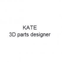 KATE 3D parts designer