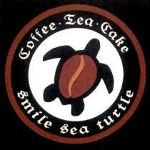SMILE SEA TURTLE 字及圖