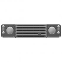 Defender Shape of Front Bumper Grill Area