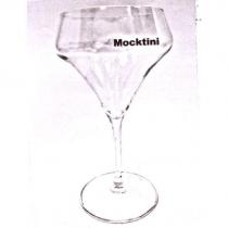 Mocktini 特殊造型高腳玻璃杯立體商標