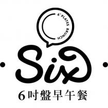 6 吋盤早午餐 6 ” PLATES BRUNCH SIX 及圖