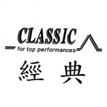 經典 CLASSIC for top performances 及圖