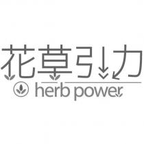 花草引力 herb power 設計字及圖
