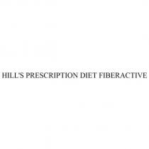 HILL'S PRESCRIPTION DIET FIBERACTIVE