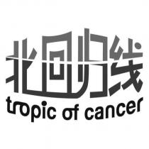 北回歸線及圖 tropic of cancer