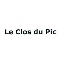 Le Clos du Pic
