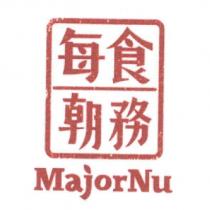 MajorNu 每食朝務及圖