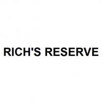 RICH'S RESERVE