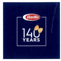 BARILLA 140 YEARS & color device